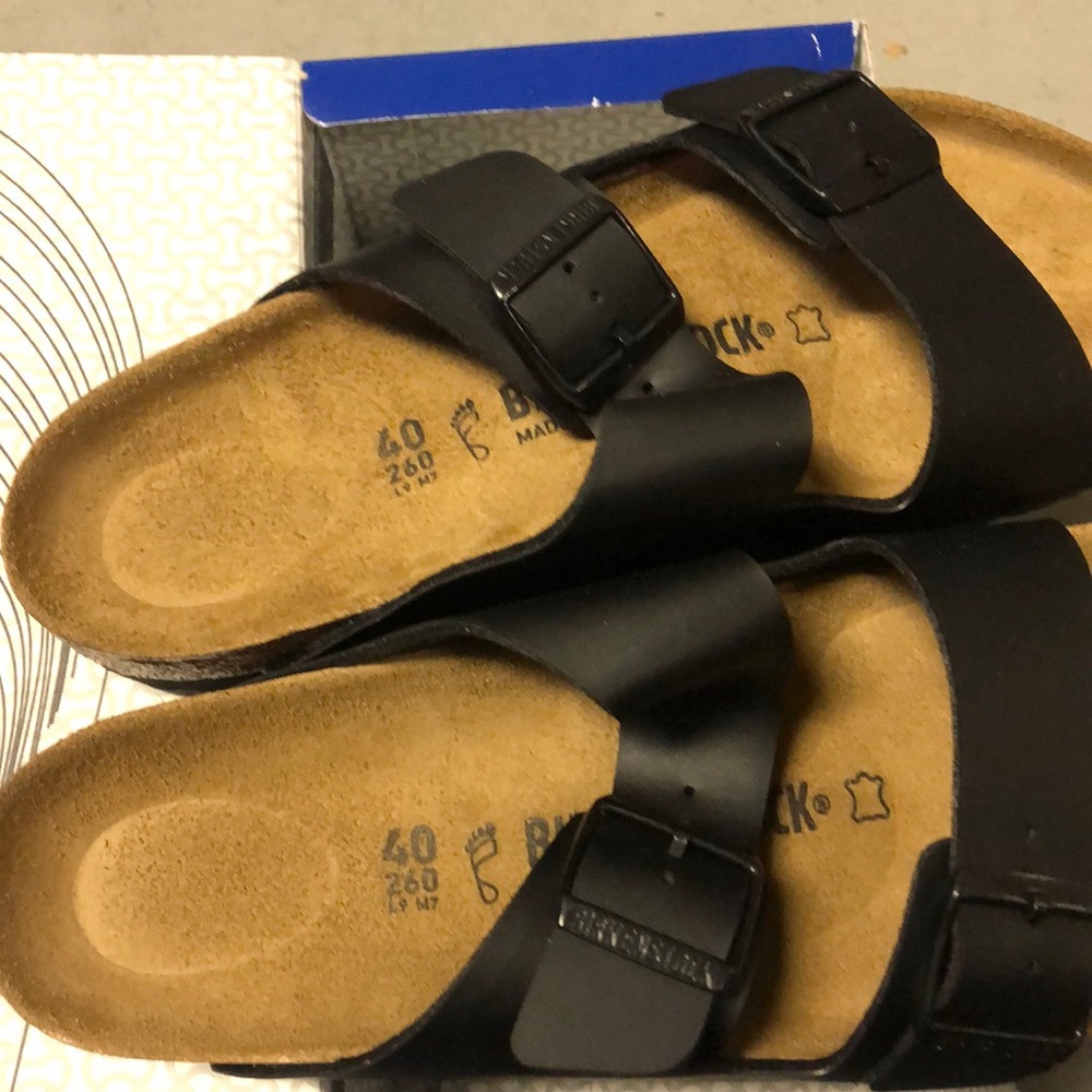 Birkenstock Arizona Birko floor black asst new - Picture 5 of 7